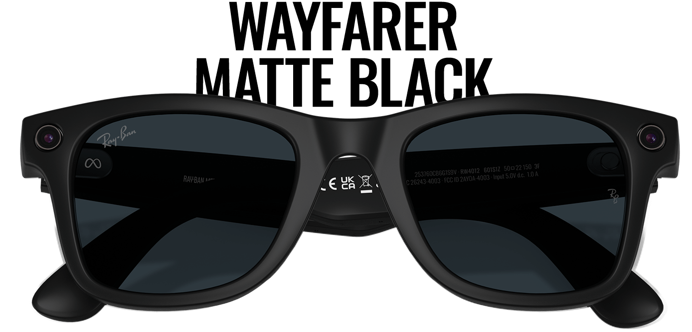 Wayfarer Matte Black