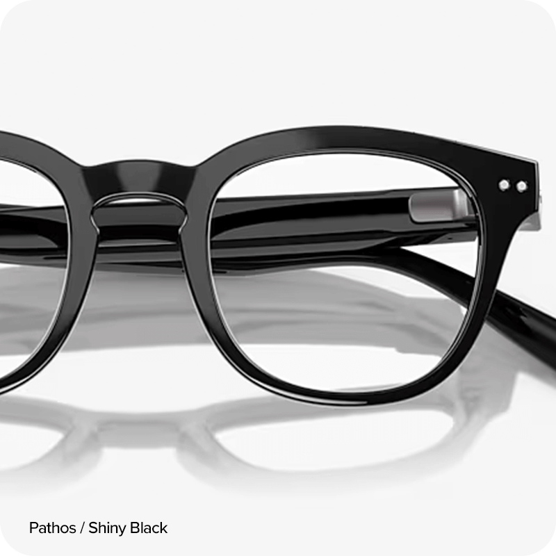 Nuance glasses shiney black